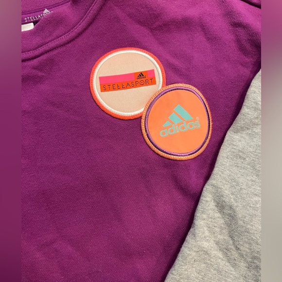 adidas by stella mccartney Womens Spacer Crew Sweatshirt - Picture 5 of 8